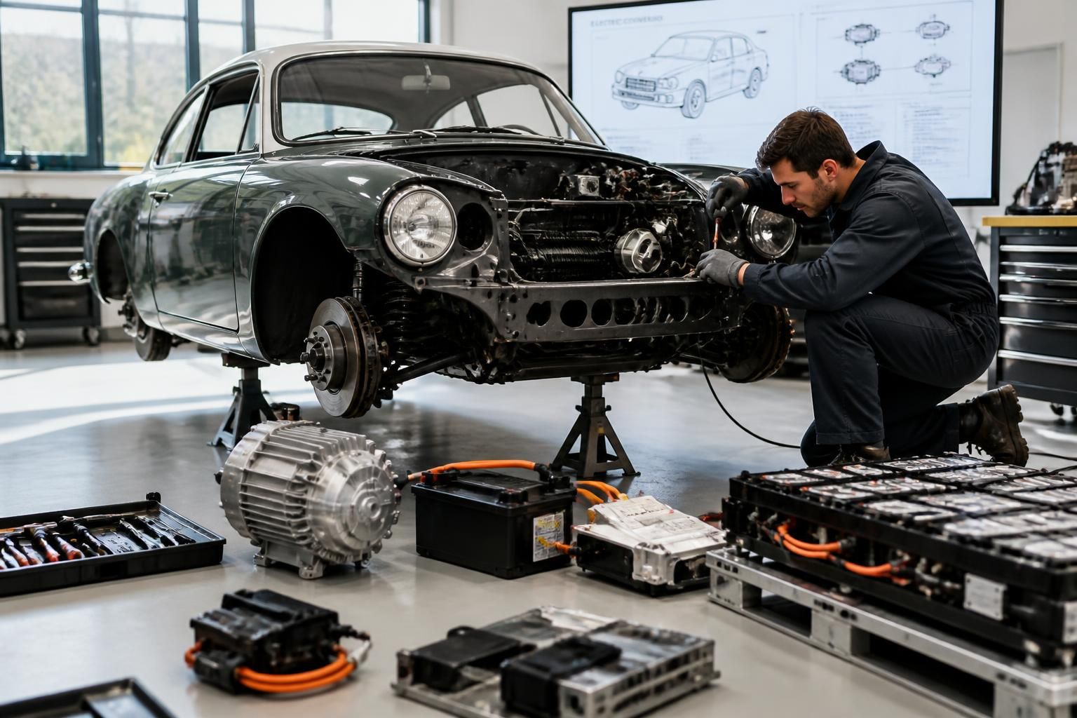découvrez notre guide complet pour transformer votre véhicule en voiture électrique grâce à un kit à monter soi-même. simplifiez la conversion et adoptez une mobilité durable facilement.